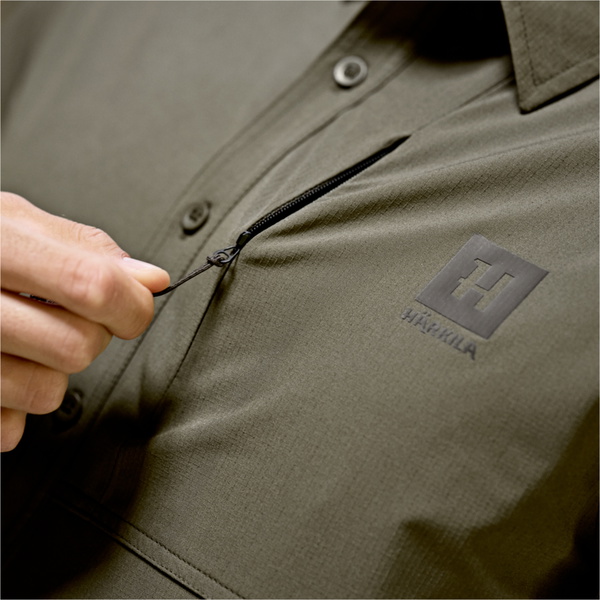 2026 Harkila Mens Harkila Trek Short Sleeve Shirt 10350 - Grape Leaf